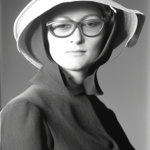 An image of a woman wearing a wide-brimmed hat and sunglasses, with her hair tucked away underneath, to protect it from the sun's rays.